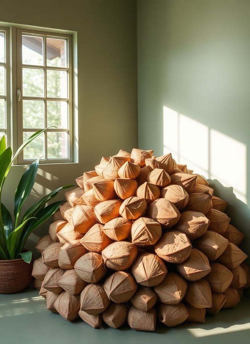 Sustainable coconut shells